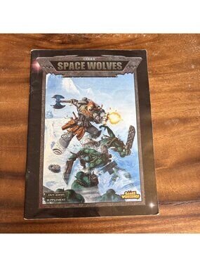 Codex Space Wolves Supplement Games Workshop Soft Cover Book